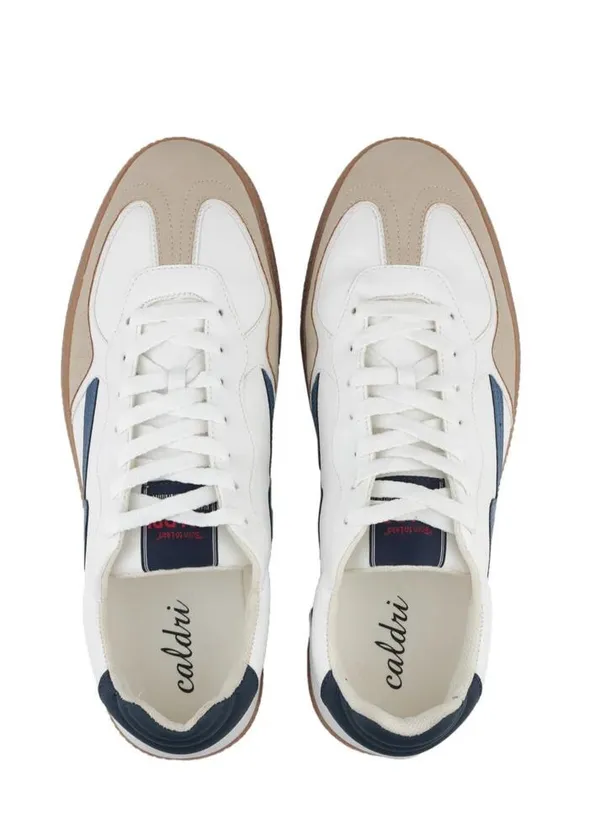 White_&_Brown_Vegan_Leather_Retro_Casual_Sneakers_For_Men