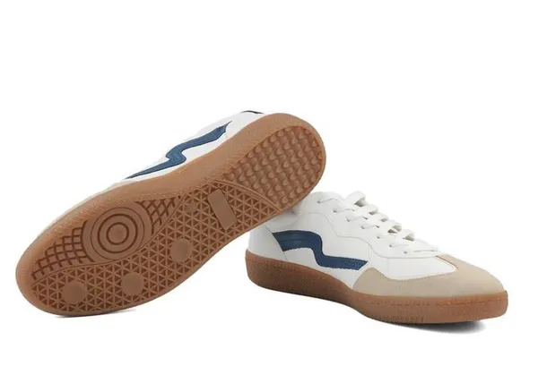 White_&_Brown_Vegan_Leather_Retro_Casual_Sneakers_For_Men