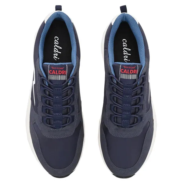 Navy_Blue_&_White_Vegan_Leather_Running_Shoes_For_Men