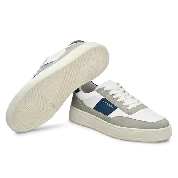 White_Grey_&_Navy_Blue_Vegan_Leather_Sneakers_For_Men