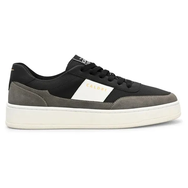 Black_Grey_White_Vegan_Leather_Low-Top_Sneakers_For_Men