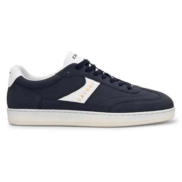 Navy_Blue_Vegan_Leather_Stripe_Casual_Sneakers_For_Men