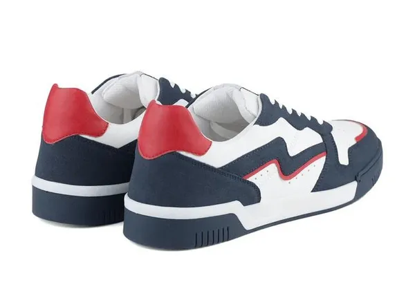 Navy_Blue_White_&_Red_Vegan_Leather_Low-Top_Sneakers_For_Men
