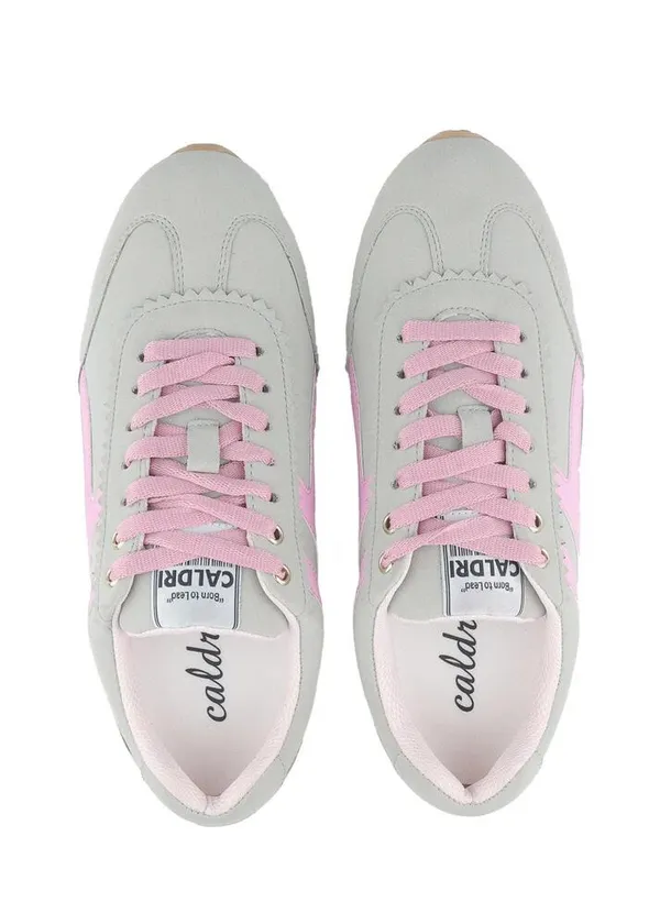 Grey_&_Pink_Vegan_Leather_Retro_Sneakers_For_Women