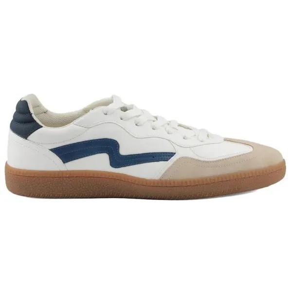 White_&_Brown_Vegan_Leather_Retro_Casual_Sneakers_For_Men