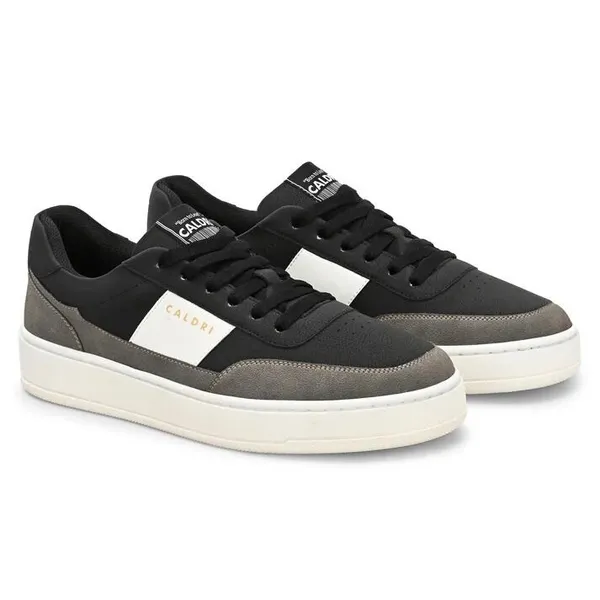 Black_Grey_White_Vegan_Leather_Low-Top_Sneakers_For_Men