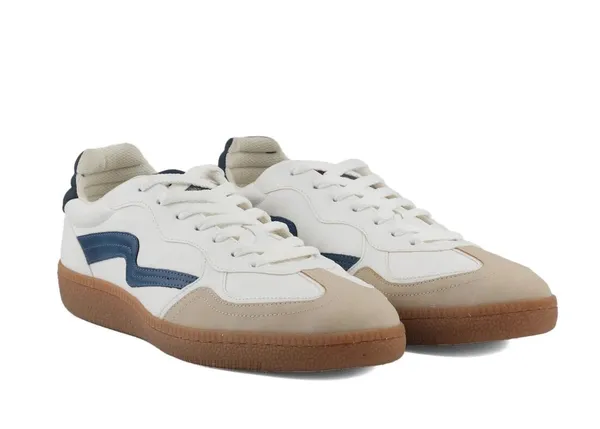 White_&_Brown_Vegan_Leather_Retro_Casual_Sneakers_For_Men