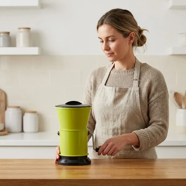 Green_Plastic_Manual_Coffee_Grinder_For_Grinding