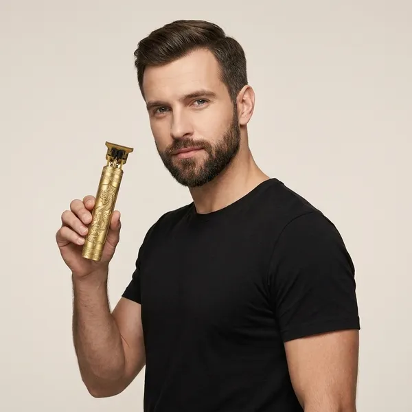 Gold_Premium_Metal_Hair_Trimmer_For_Men