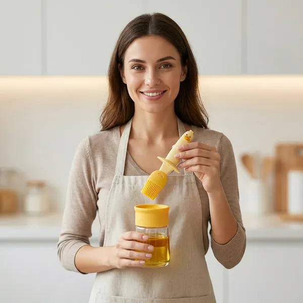 Yellow_Plastic_Oil_Dispenser_Set_For_Cooking