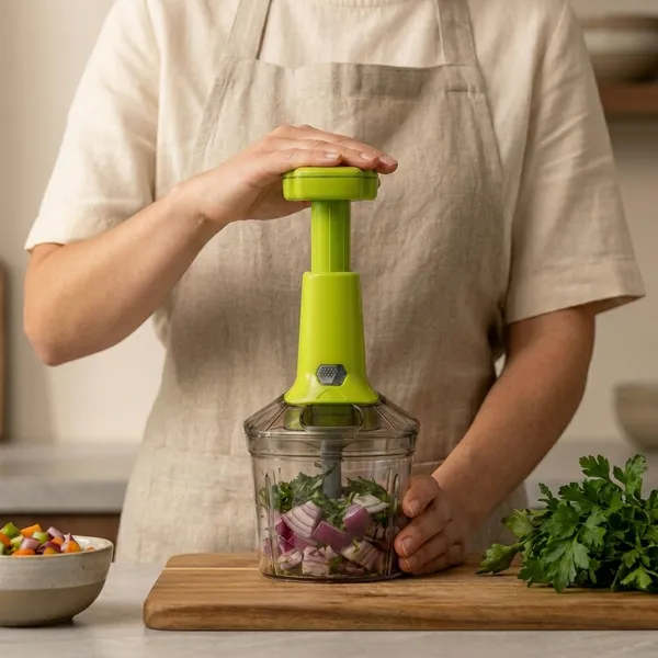 Green_Plastic_Vegetable_Chopper_For_Home_Kitchen