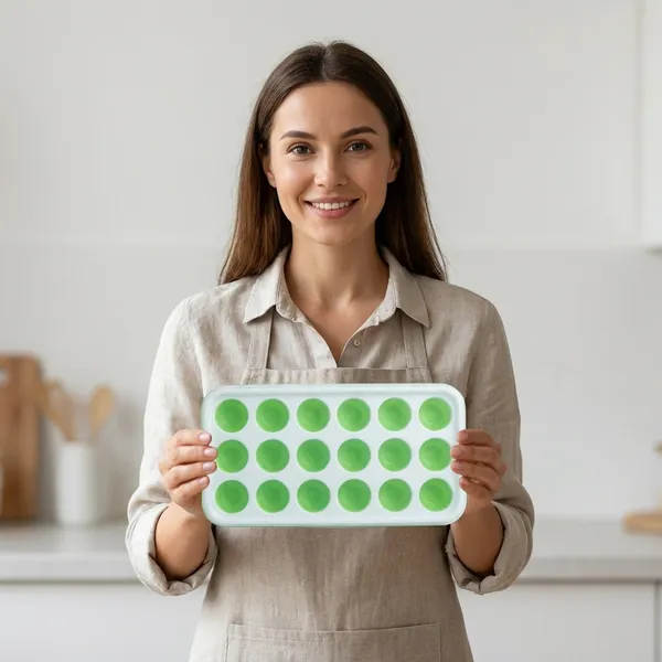 Green_Plastic_Ice_Cube_Tray_For_Kitchen_And_Home