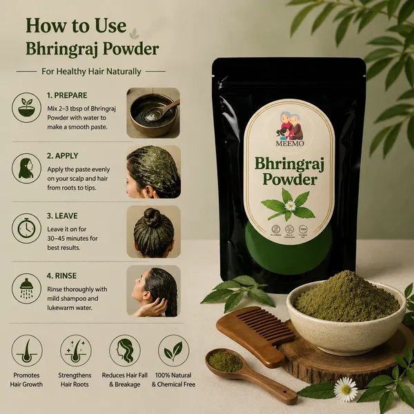 Meemo_Bhringraj_Powder_for_Hair_Care_-_Pack_of_2
