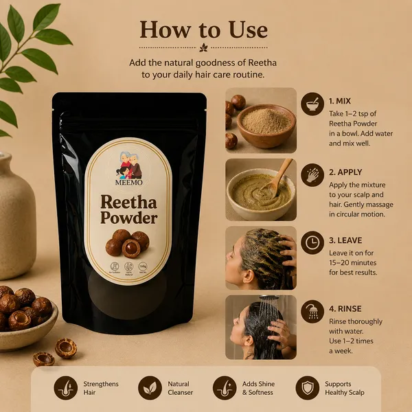 Meemo_Reetha_Powder_for_Hair_Care_-_Pack_of_2