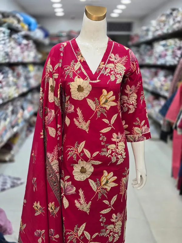 Gul_Zareen_Pure_Cotton_stitched_suit_with_Farsi_Salwar