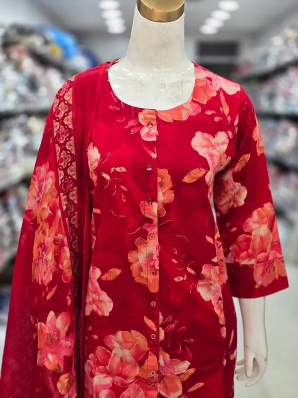Gulrang_A_line_pattern_pure_cotton_printed_suit_set