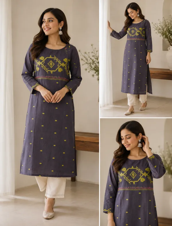 Noir_Muse_Pur_Cotton_Kurta