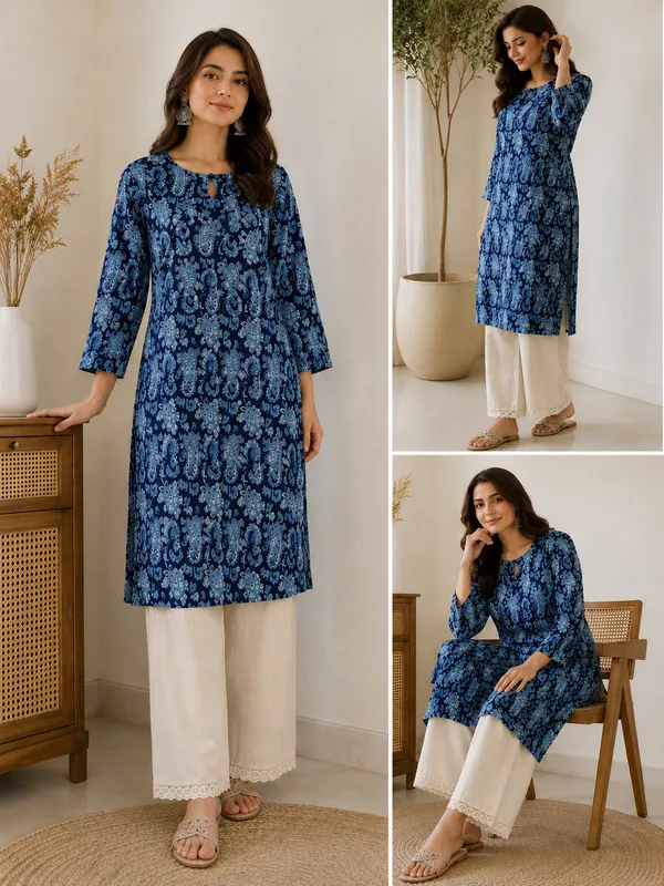 Pure_Cotton_Printed_Kurta_with_Cotton_Pants