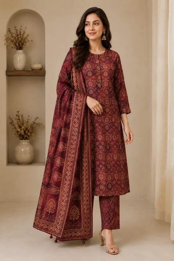 Pure_Masleen_Printed_Suit