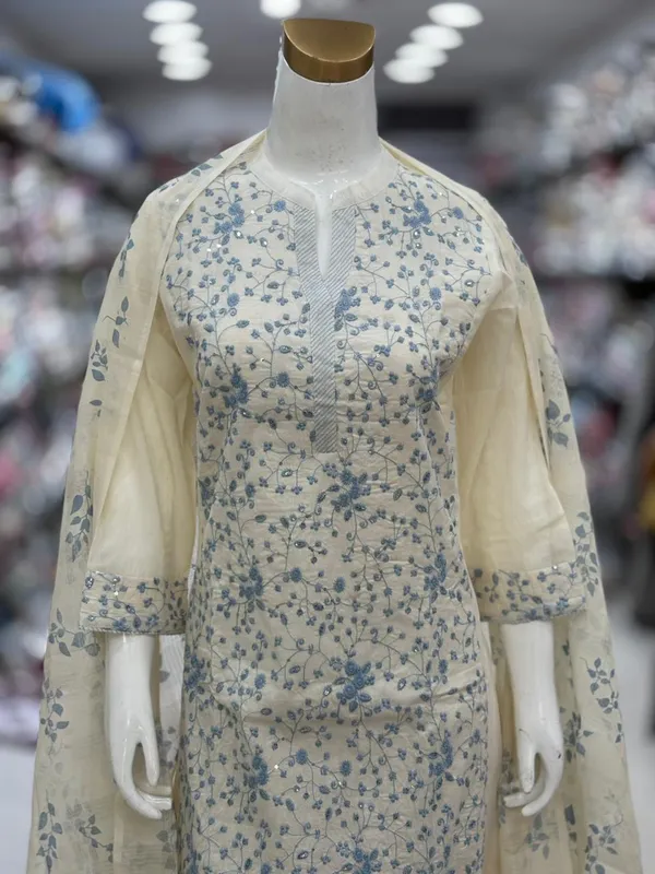Off_White_Cotton_Straight_Floral_Print_Kurta_Set_For_Women