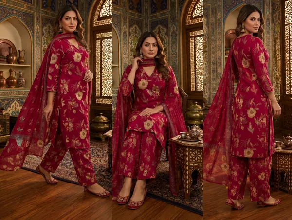 Gul_Zareen_Pure_Cotton_stitched_suit_with_Farsi_Salwar