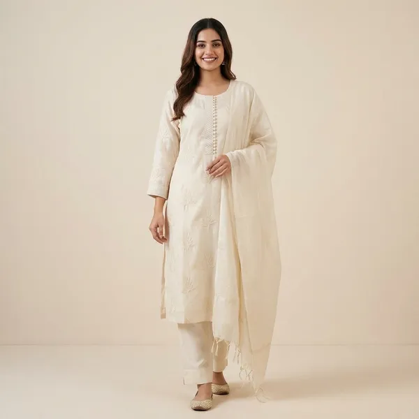 Off_White_Chanderi_Embroidered_Straight_Kurta_Set_For_Women