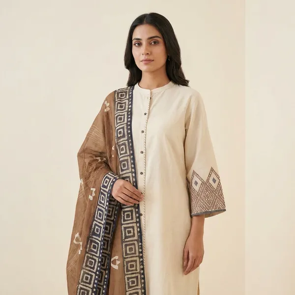 Off_White_Cotton_Embroidered_Straight_Kurta_Set_For_Women