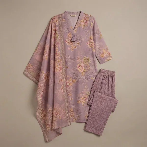 Purple_Floral_Embroidered_Chiffon_Suit_Set_For_Women