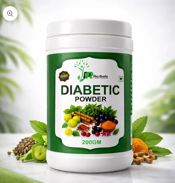 Herbals_Diabetic_Powder_200Gm_Herbal_Supplement