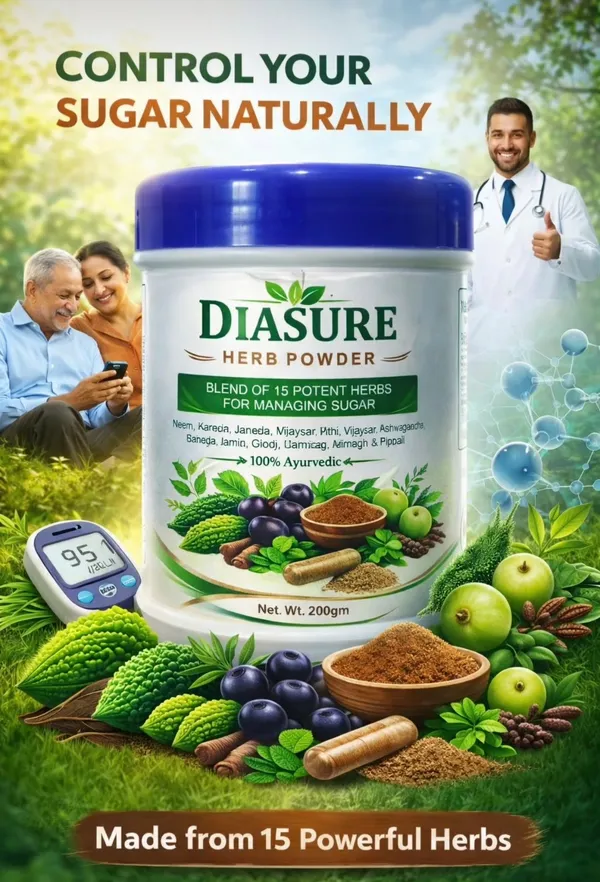 Diasure_Ayurvedic_Herb_Powder_For_Blood_Sugar_Management_200Gm