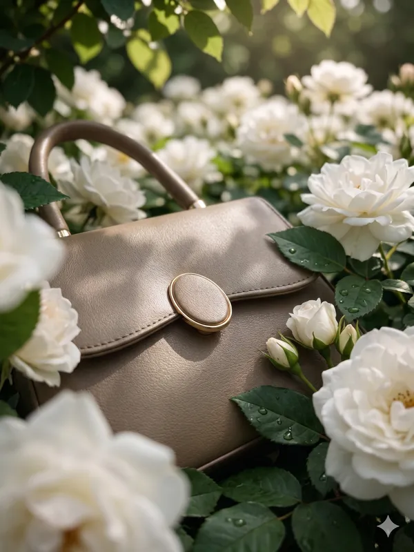 Beige_Leather_Structured_Metal_Clasp_Handbag_For_Women