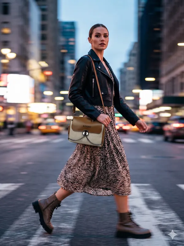 Brown_Canvas_Faux_Leather_Flap_Crossbody_Bag_With_Wallet_For_Women
