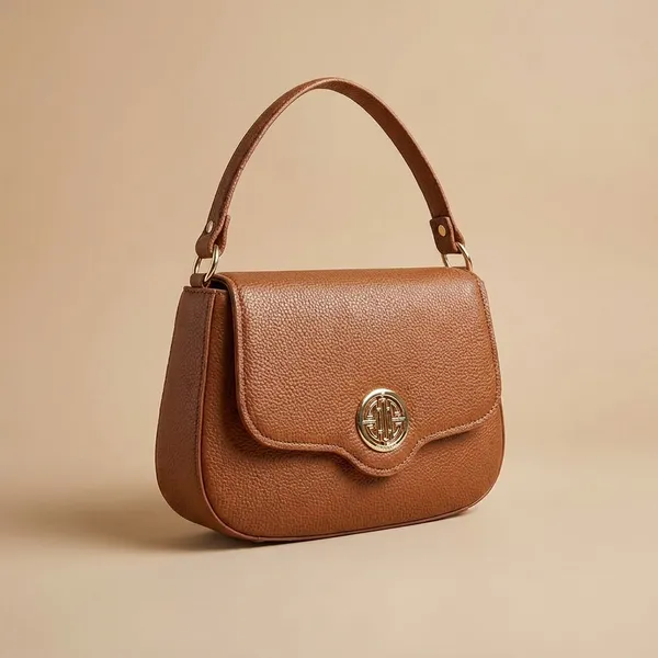 Brown_Faux_Leather_Flap_Crossbody_Shoulder_Bag_For_Women
