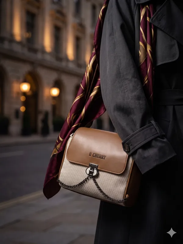 Brown_Canvas_Faux_Leather_Flap_Crossbody_Bag_With_Wallet_For_Women