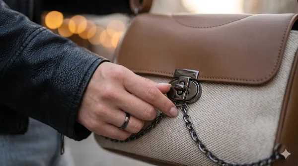 Brown_Canvas_Faux_Leather_Flap_Crossbody_Bag_With_Wallet_For_Women
