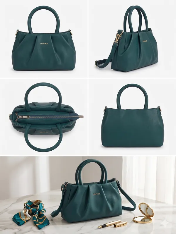 Green_Sholder_Flaux_Bag_for_Women