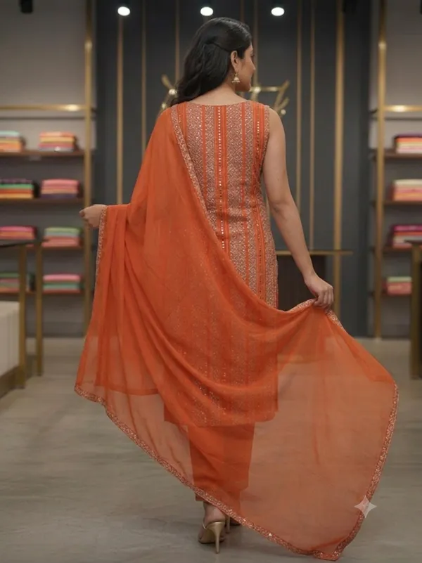 Orange_Rayon_Cotton_Embroidered_Straight_Cut_Salwar_Suit_Set_For_Women