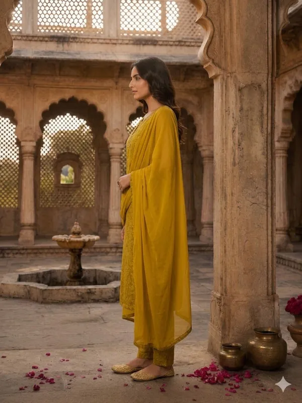 Mustard_Yellow_Embroidered_Salwar_Suit_Set_for_Women