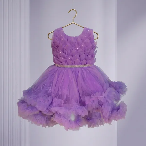Violet_Sparkle_Net_Fabric,_Inner_Material_Cotton_Dress_For_Girls