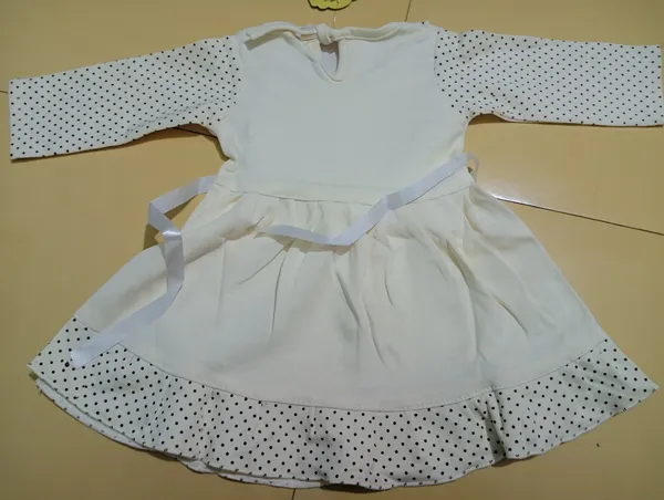 Soft_Cream_Cotton_Dress_For_Girls