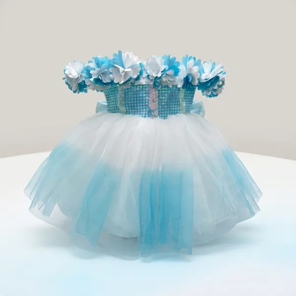 Light_Blue_Outer_Synthetic,_Inner_Cotton_Dress_For_Girls