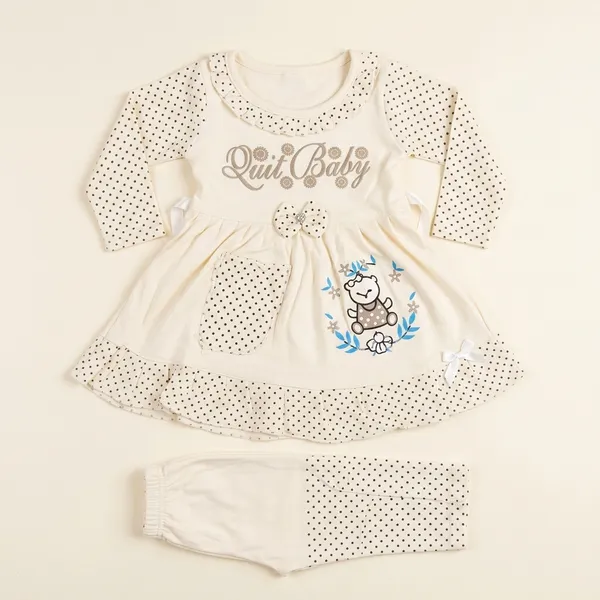 Soft_Cream_Cotton_Dress_For_Girls