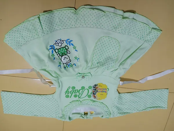 Mint_Green_Cotton_Dress_For_Girls