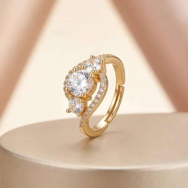 Pink_American_Diamond_Crystal_Gold_Tone_Ring_For_Women