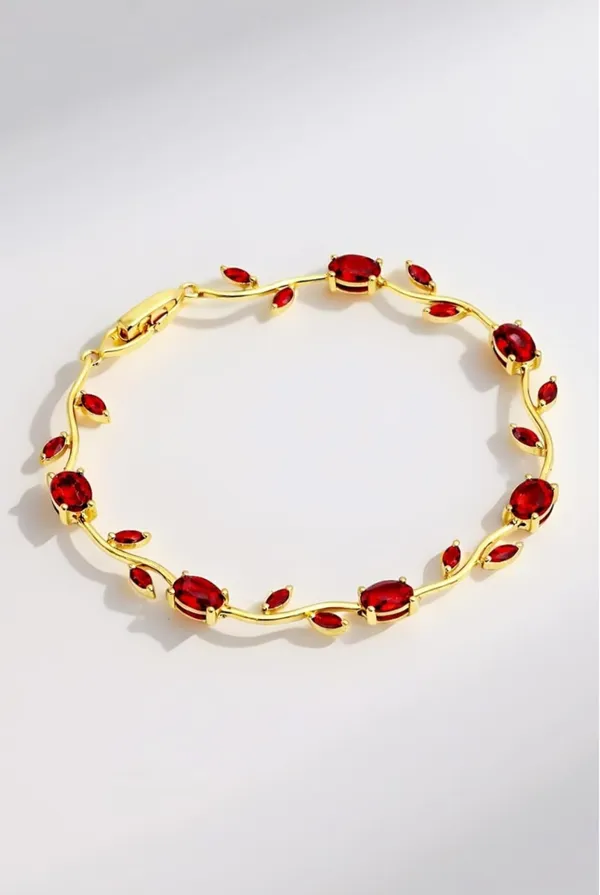 ELEGANT_RED_TONE_TULIP_BRACELET