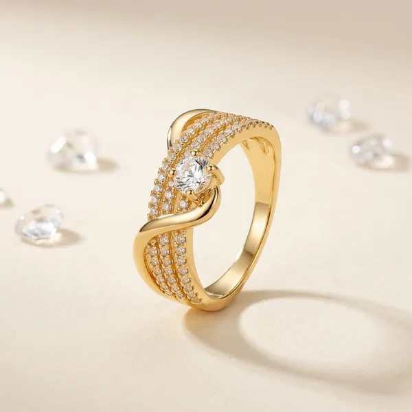 Gold_American_Diamond_Twisted_Band_Crystal_Stone_Ring_For_Women