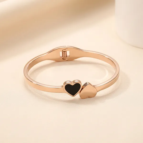 Rose_Gold_Stainless_Steel_Dual_Heart_Charm_Bangle_Bracelet_For_Women