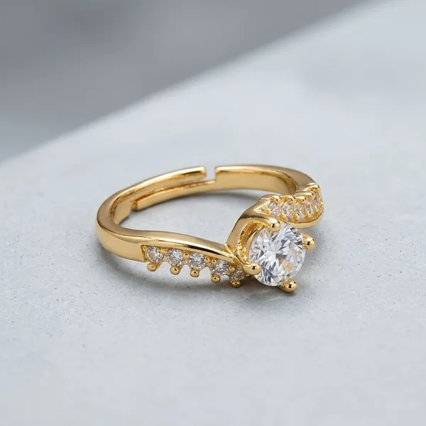 Gold_American_Diamond_Solitaire_Crystal_Bypass_Ring_For_Women