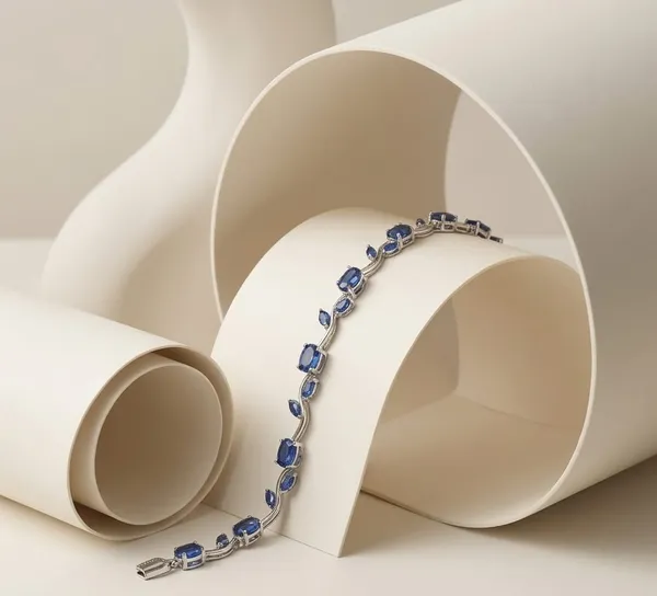 ELEGANT_BLUE_TONE_TULIP_BRACELET