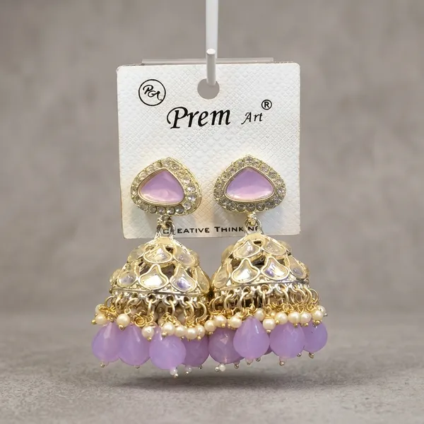Gold_Purple_Stainless_Steel_Crown_Charm_Crystal_Stone_Earrings_For_Women